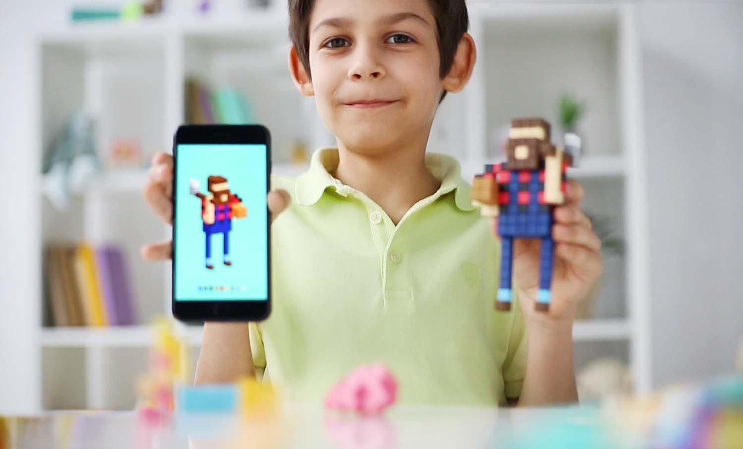 SECURE-IT🔒 PIXEL-ART STEM BUILDING KIT (SAFARI EDITION).