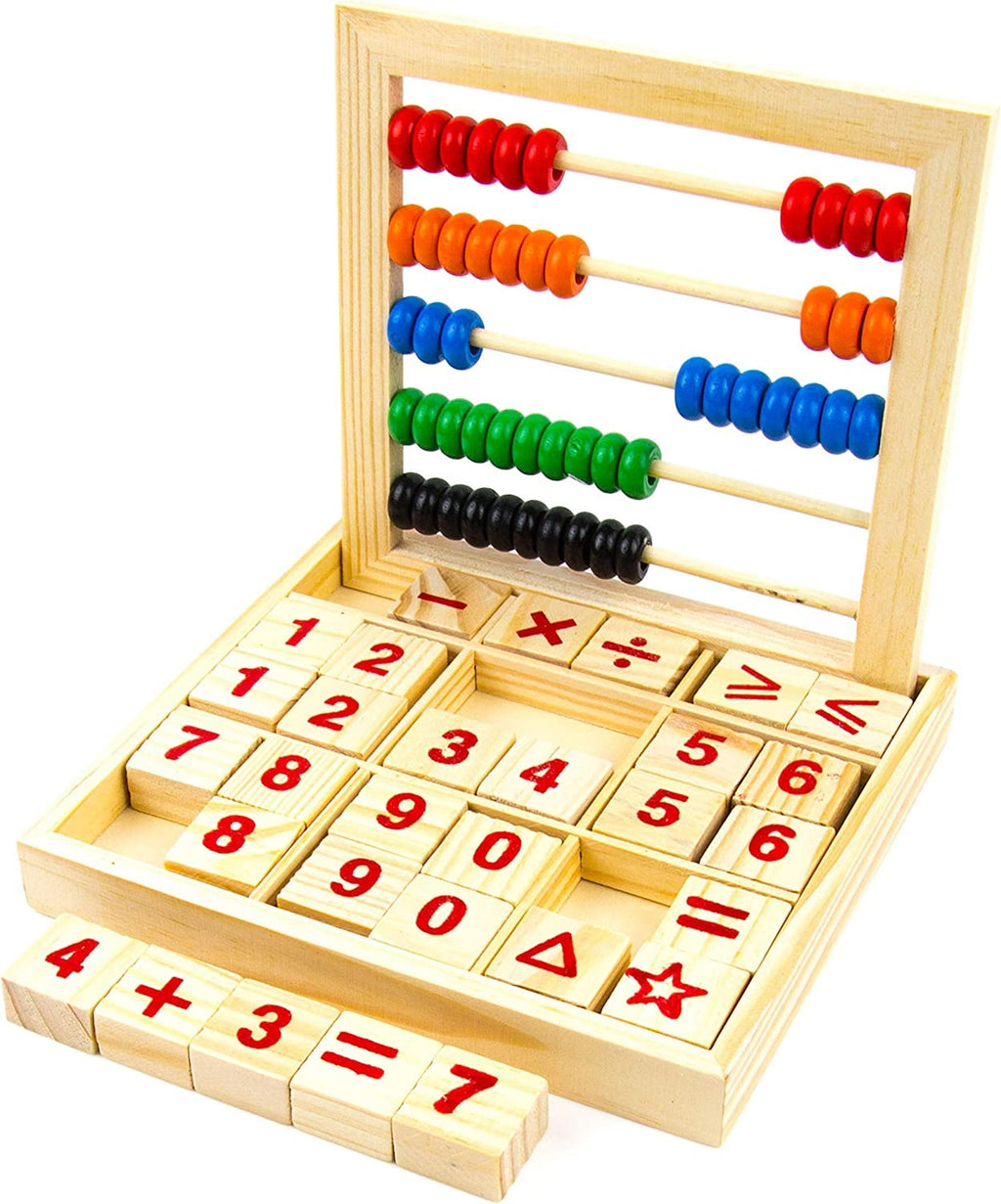Secure-IT🔐 Ms. Mary’s Master Math Abacus & Counting Block Station