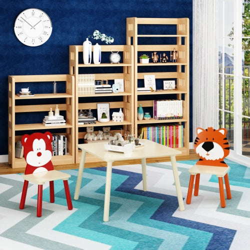 Secure-IT🔒Premium Solid Wood Children's Learning Table & 2 Chair Set