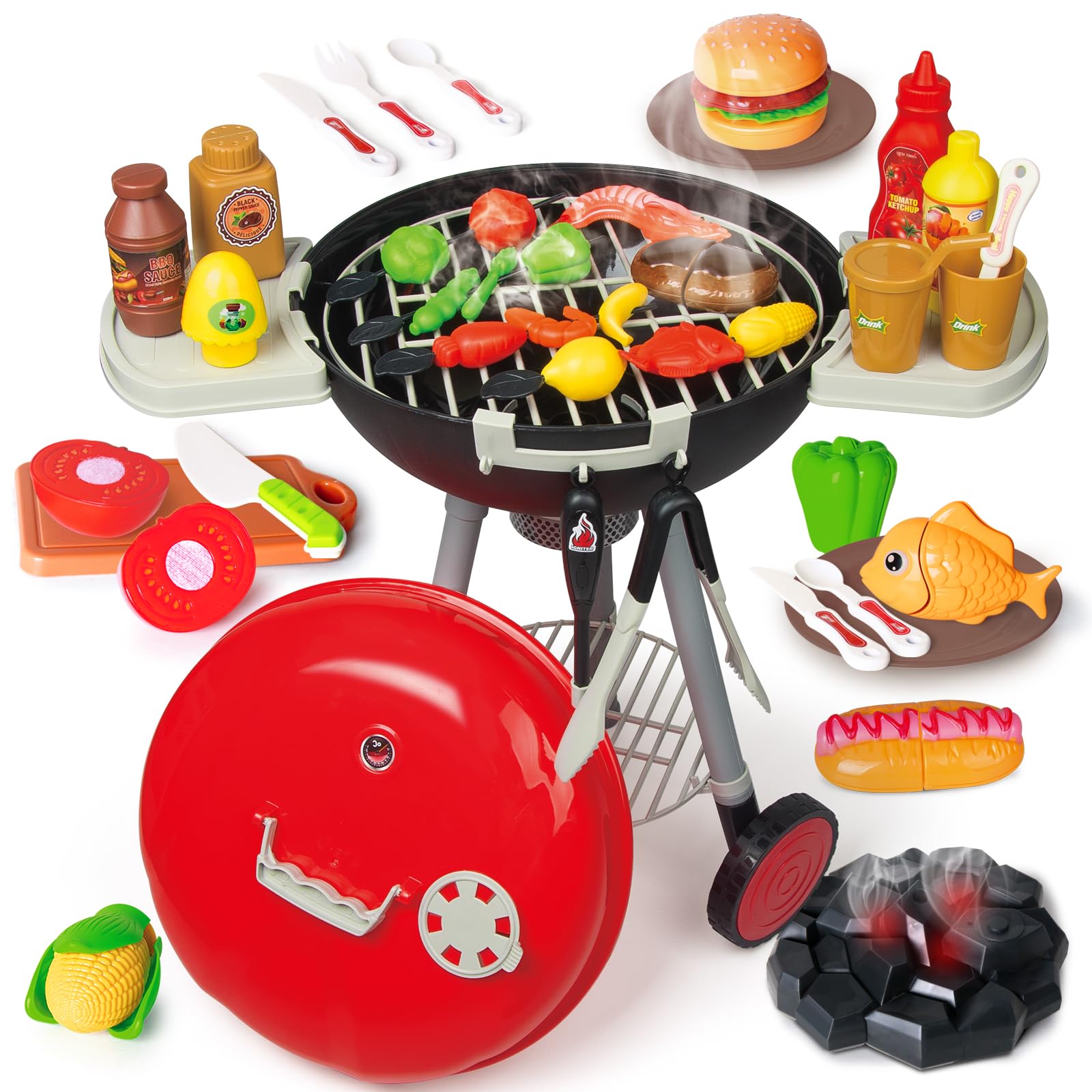 Secure-IT🔐 79-Piece Ultimate Junior Chef Backyard BBQ Station.