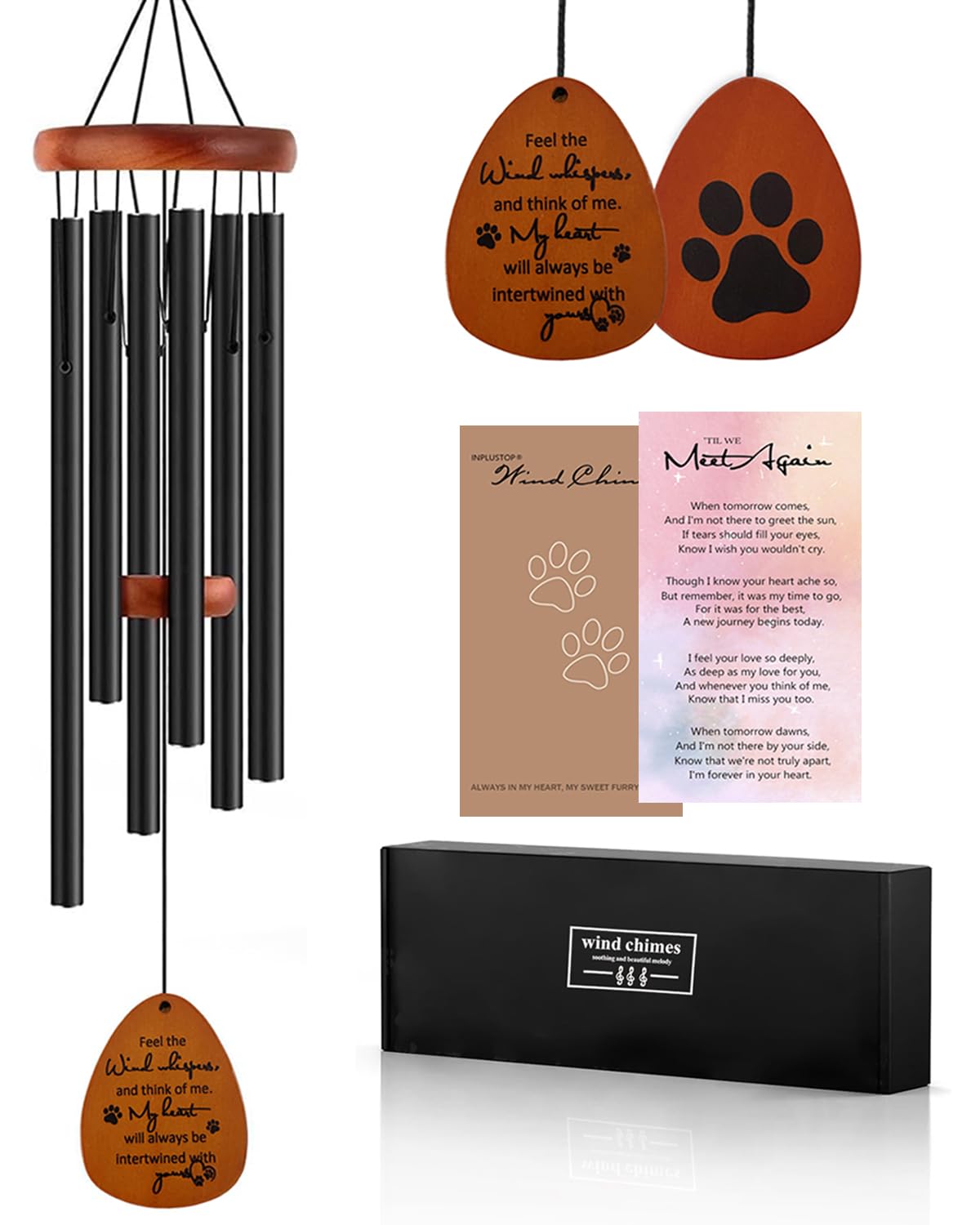 Secure-IT🔐 Sacred Echoes 26" Professional Pet Memorial Wind Chime