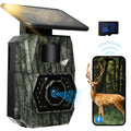 Secure-IT🔐 MAXDONE 48MP Solar WiFi Trail & Security Camera Bundle
