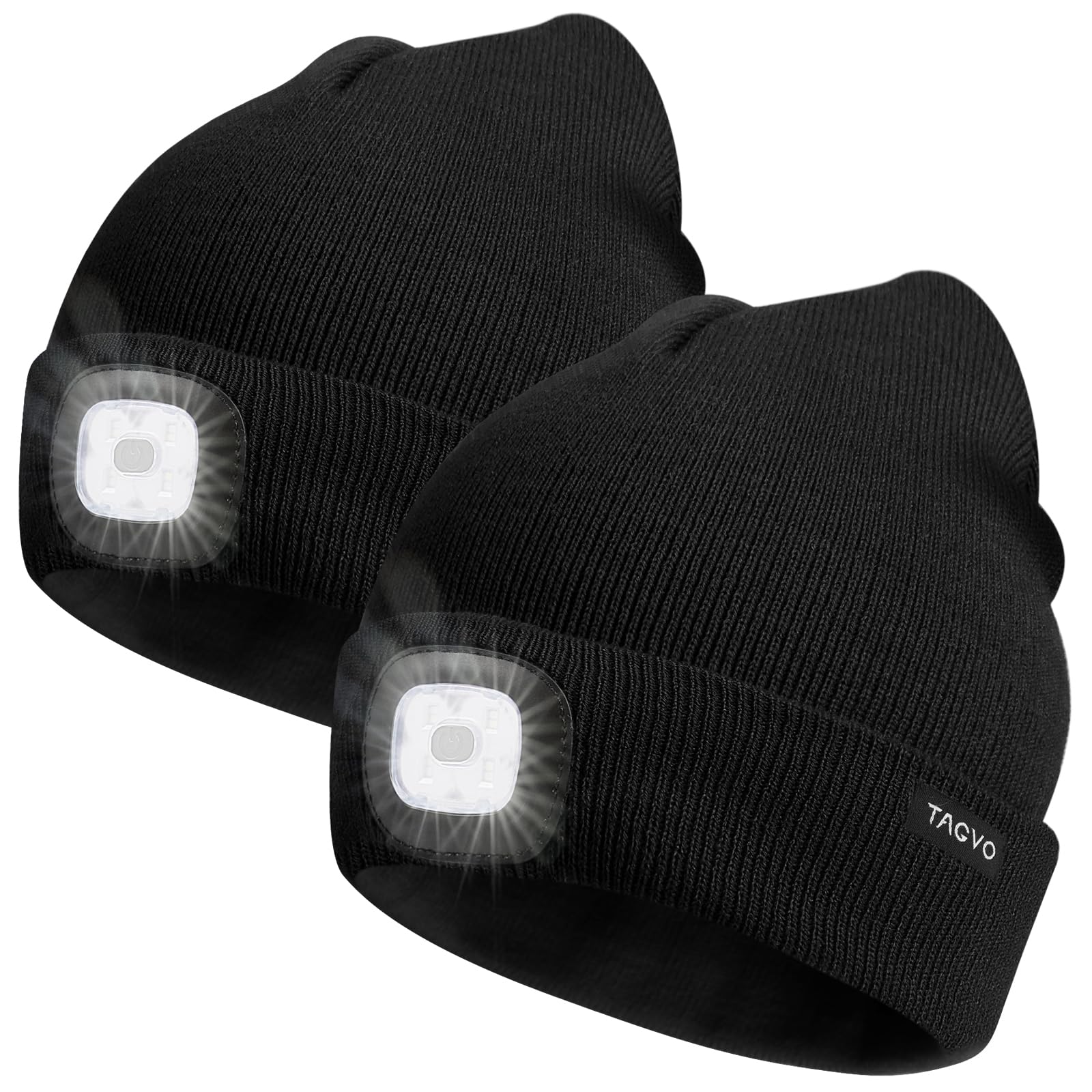 Secure-IT🔐 TAOVO Professional Unisex Rechargeable LED Headlamp Beanie Suite