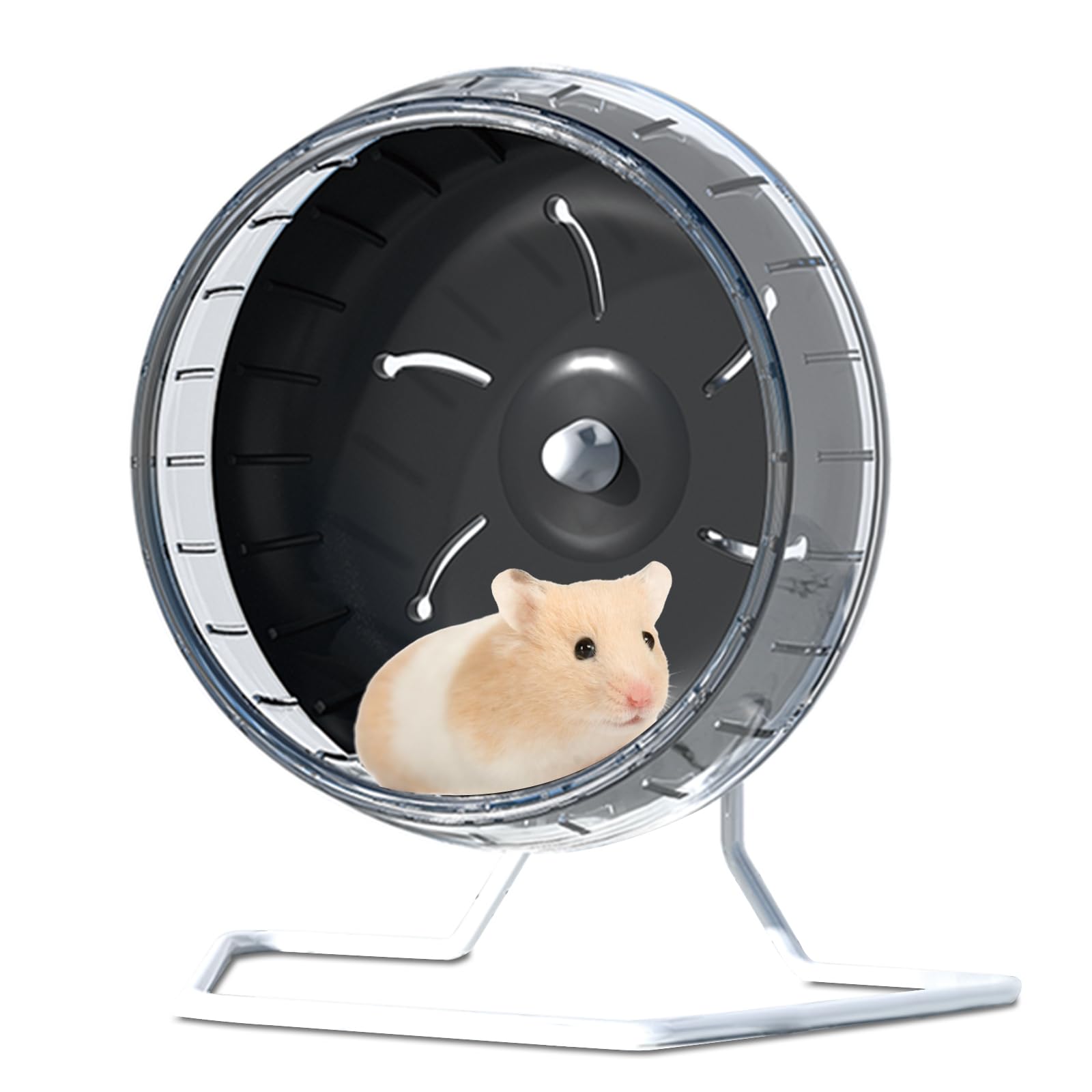 Secure-IT🔐 JOUSONTY 6.7" Silent-Spin Small Animal Exercise Wheel