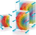 Secure-IT🔒3-Piece Rainbow 3D Pin Art Sensory Bundle
