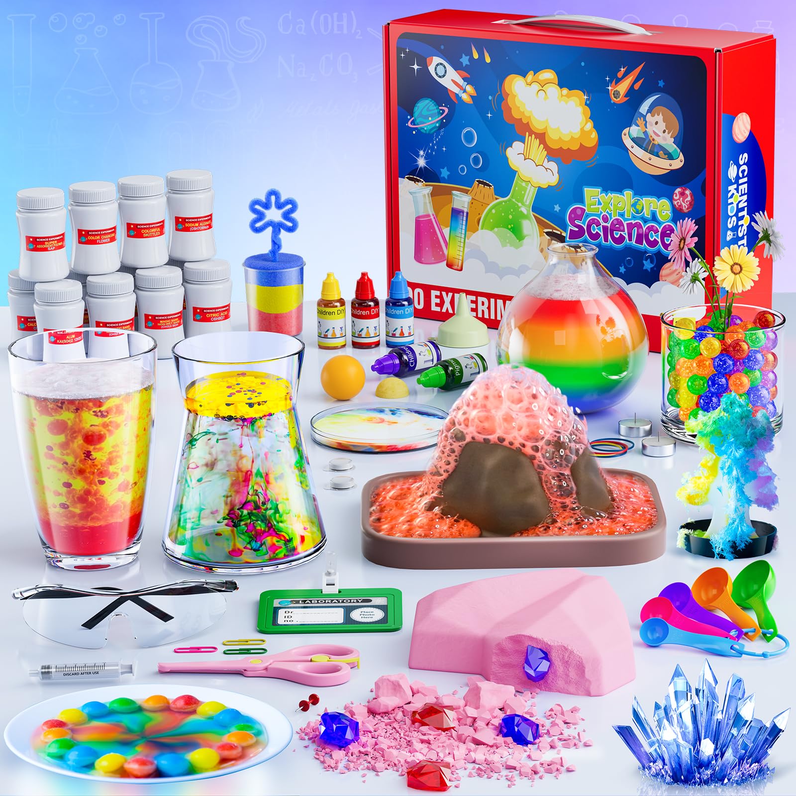 Secure-IT🔐 Ms. Mary’s 90-Experiment 'Ultimate Genius' STEM Science Station