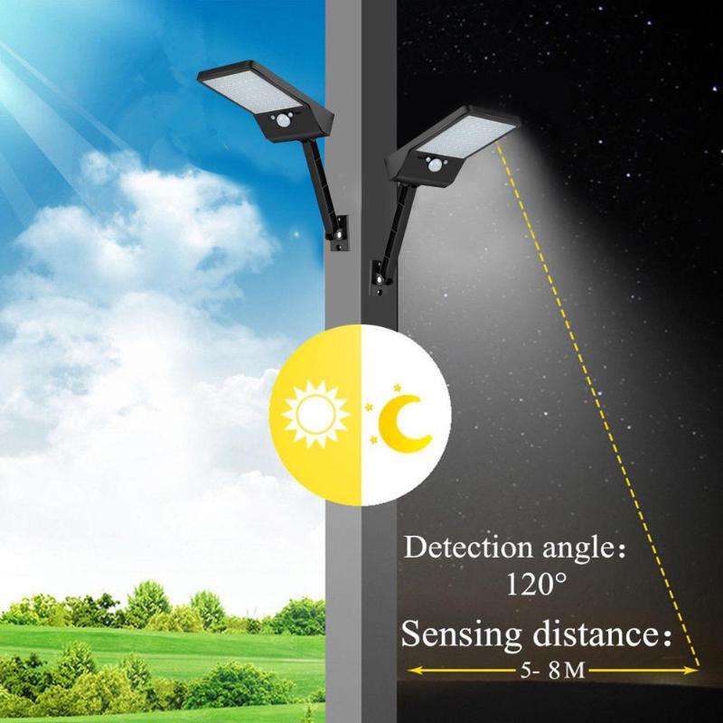 Secure-IT🔐 Professional 48-LED Solar Motion Security Light with Infrared Remote Suite